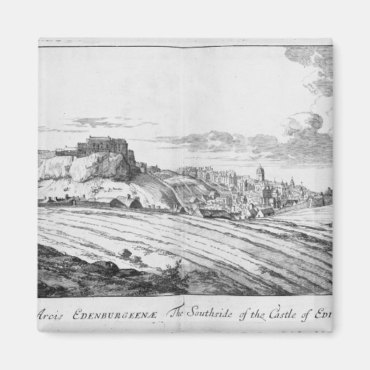 Aimant Le côté sud du château d'Édimbourg (Devant)