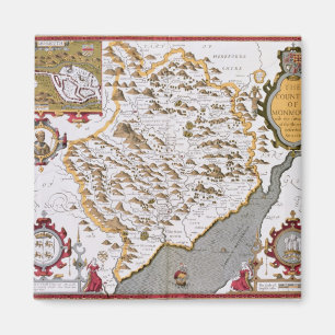 Aimant Le Countye de Monmouth, gravé par Jodocus
