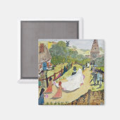 Aimant Le couple heureux (Recto/Verso)