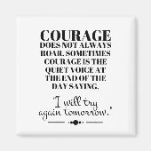 Aimant Le Courage N'Est Pas Toujours Roar (Devant)