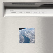 Aimant Le Cratère Manicouagan Et Le Saint-Laurent (In Situ (Lave-vaisselle))