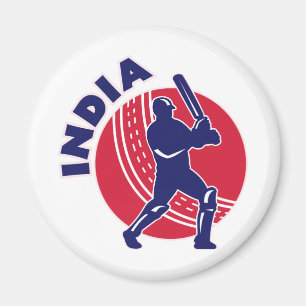 Aimant le cricket folâtre le batteur maniant la batte