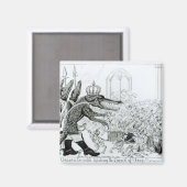 Aimant Le crocodile corse (Recto/Verso)