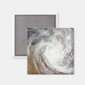 Aimant Le cyclone Laurence s'éloigne de l'intérieur (Recto/Verso)