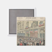 Aimant Le début de la course routière (Recto/Verso)