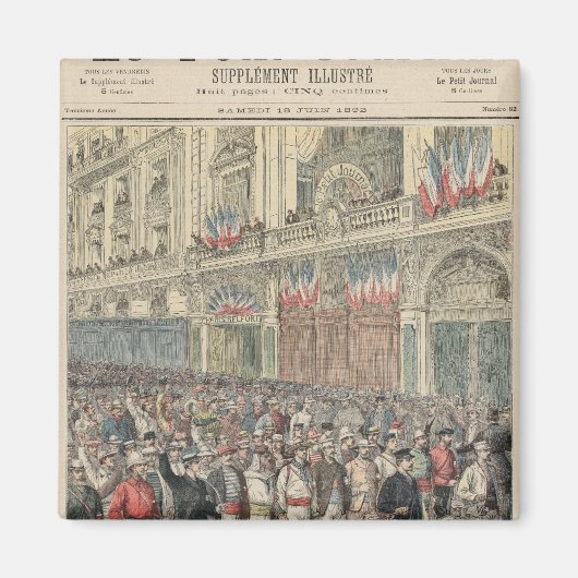 Aimant Le début de la course routière (Devant)