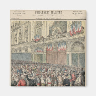 Aimant Le début de l'épreuve sur route