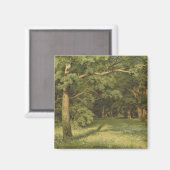 Aimant Le défrichage (paysage boisé) (Recto/Verso)