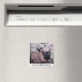 Aimant Le délice de Chihuahua Lover (In Situ (Lave-vaisselle))