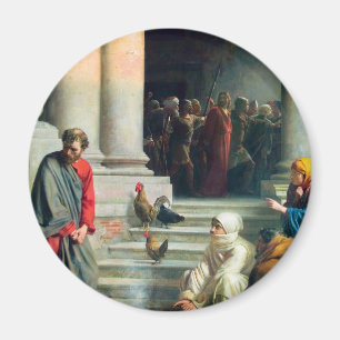 Aimant Le déni de Pierre par Carl Bloch