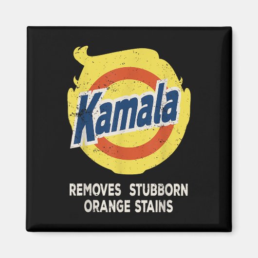 Aimant Le détergent Kamala élimine les taches d'orange tê (Devant)