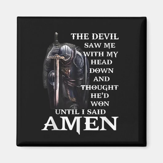 Aimant Le Diable M'A Vu Avec Ma Tête En Bas Jusqu'À Ce Qu (Devant)