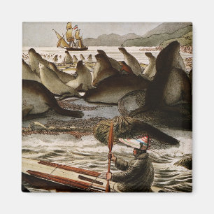 Aimant Le dragon américain en expédition, George Catlin