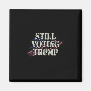 Aimant Le drapeau américain : Chemise Trump - Voter Conda
