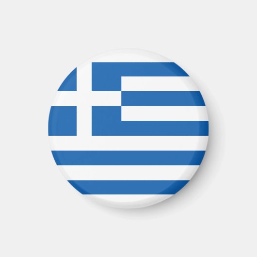 Aimant Le drapeau de la Grèce (Devant)