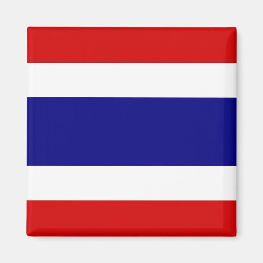 Aimant Le drapeau de la Thaïlande (Devant)