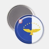 Aimant Le drapeau des Açores (Recto/Verso)