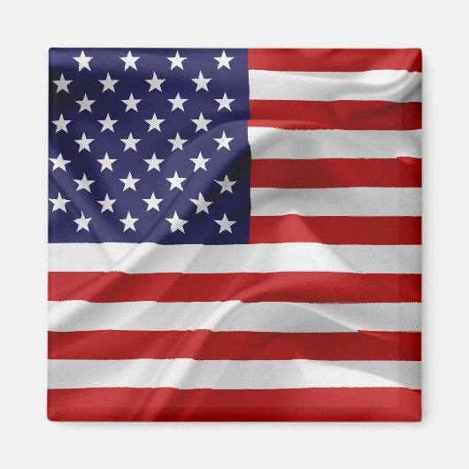 Aimant Le drapeau des États-Unis d'Amérique (Devant)