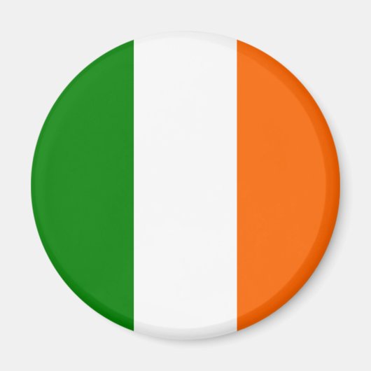 Aimant Le drapeau irlandais (Devant)