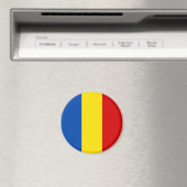 Aimant Le drapeau roumain (In Situ (Lave-vaisselle))