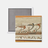 Aimant Le duc William et sa flotte traversent la Manche (Recto/Verso)