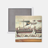 Aimant Le duc William et sa flotte traversent la Manche j (Recto/Verso)
