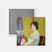 Aimant Le fan japonais, 1914 (Recto/Verso)