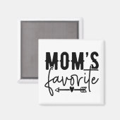 Aimant Le Favori de maman (Recto/Verso)