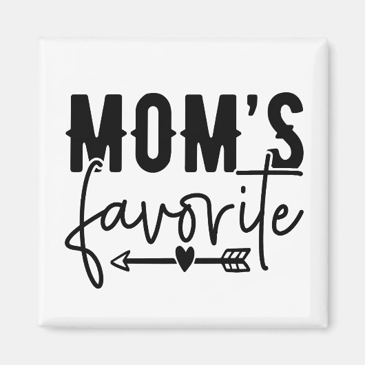 Aimant Le Favori de maman (Devant)