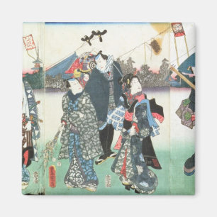 Aimant Le festival de nouvelle année,