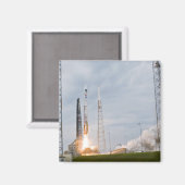 Aimant Le feu et la fumée signalent le décollage (Recto/Verso)