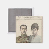 Aimant Le Fiançailles d'Albert Victor Duke de (Recto/Verso)