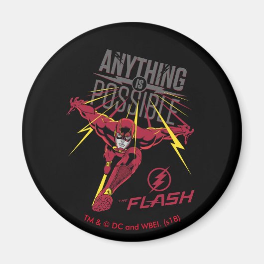 Aimant Le Flash | "Tout est possible" (Devant)