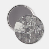 Aimant Le forgeron (Recto/Verso)