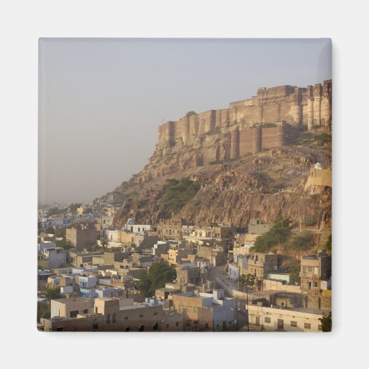 Aimant Le fort de Mehrangarh à Jodhpur. Rajasthan, INDE. (Devant)
