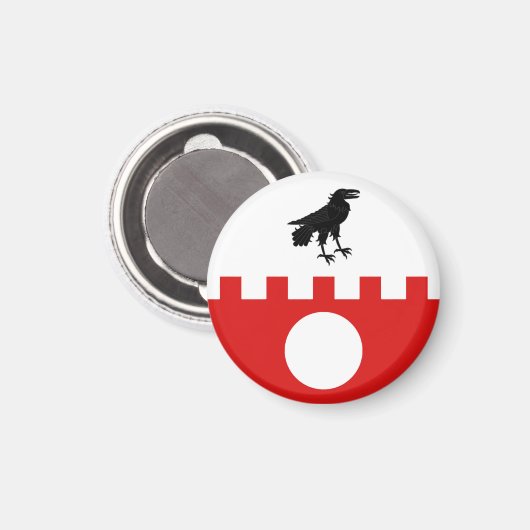 Aimant Le fort de SCA Raven (Recto/Verso)