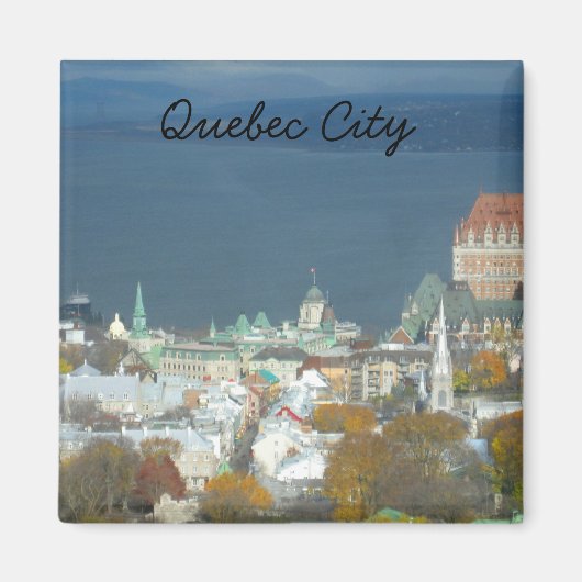 Aimant Le front de mer de Québec (Devant)