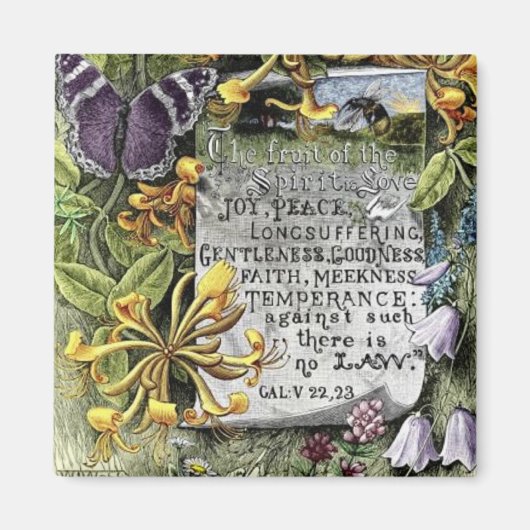 Aimant Le Fruit De L'Esprit (Devant)