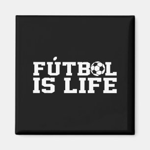 Aimant Le Futbol Est La Vie Foot Drôle Amateur De Footbal
