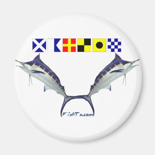 Aimant Le Gamefish de saut de marlin géant (Devant)