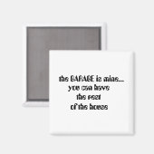 Aimant le GARAGE est à moi..., (Recto/Verso)