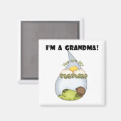 Aimant Le garçon américain africain Sunshine de grand-mèr (Recto/Verso)