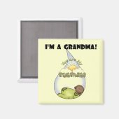 Aimant Le garçon américain africain Sunshine de grand-mèr (Recto/Verso)