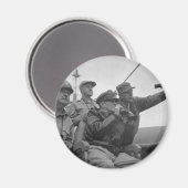 Aimant Le général Douglas MacArthur bombardement d'Inchon (Recto/Verso)