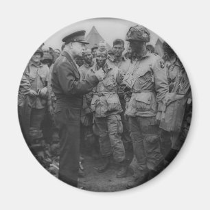 Aimant Le Général Dwight David Eisenhower avec des