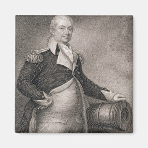 Aimant Le Général principal Henry Knox (1750-1806) grav