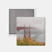 Aimant Le Golden Gate San Francisco (Recto/Verso)