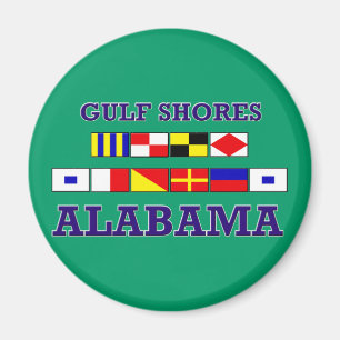 Aimant Le Golfe étaye l'aimant de drapeaux