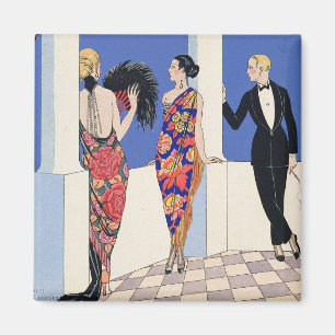 Aimant Le goût de Shawls, 1922 (copie de pochoir)