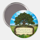 Aimant Le Grand Chêne n'était qu'un petit écrou. (Recto/Verso)